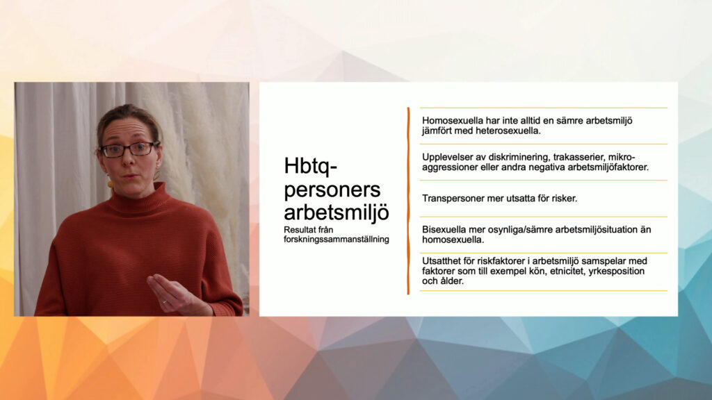 Myndigheten för arbetsmiljökunskap – hbtqi