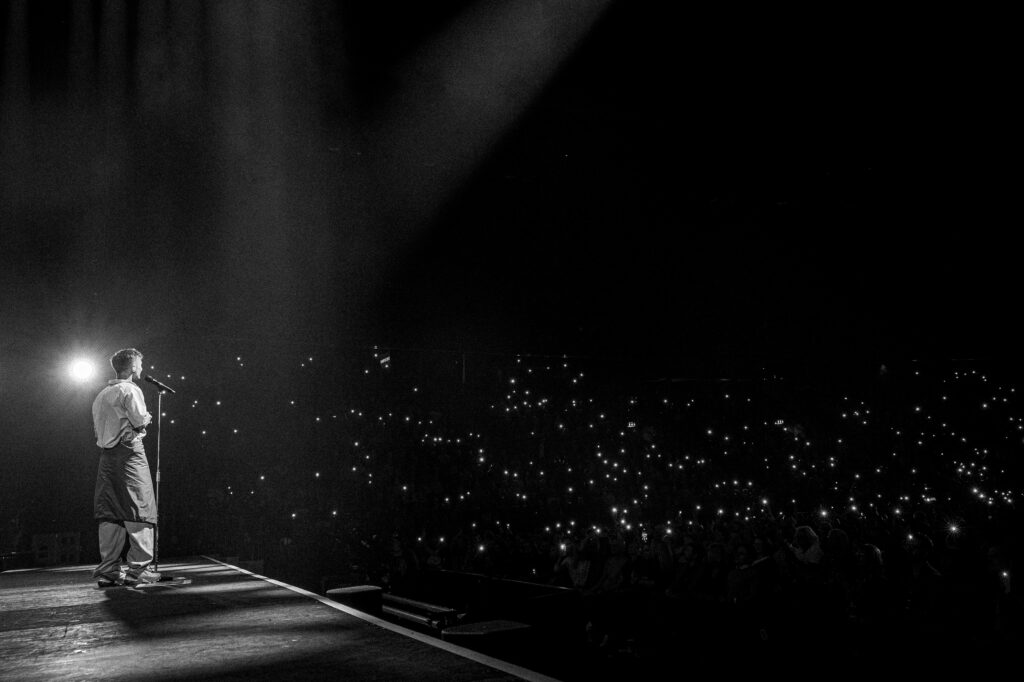 Daniel Adams Ray Avicii Arena 2025. Foto: Kristoffer Berglund